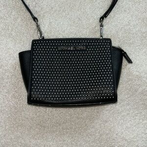 Michael Kors studded crossbody purse